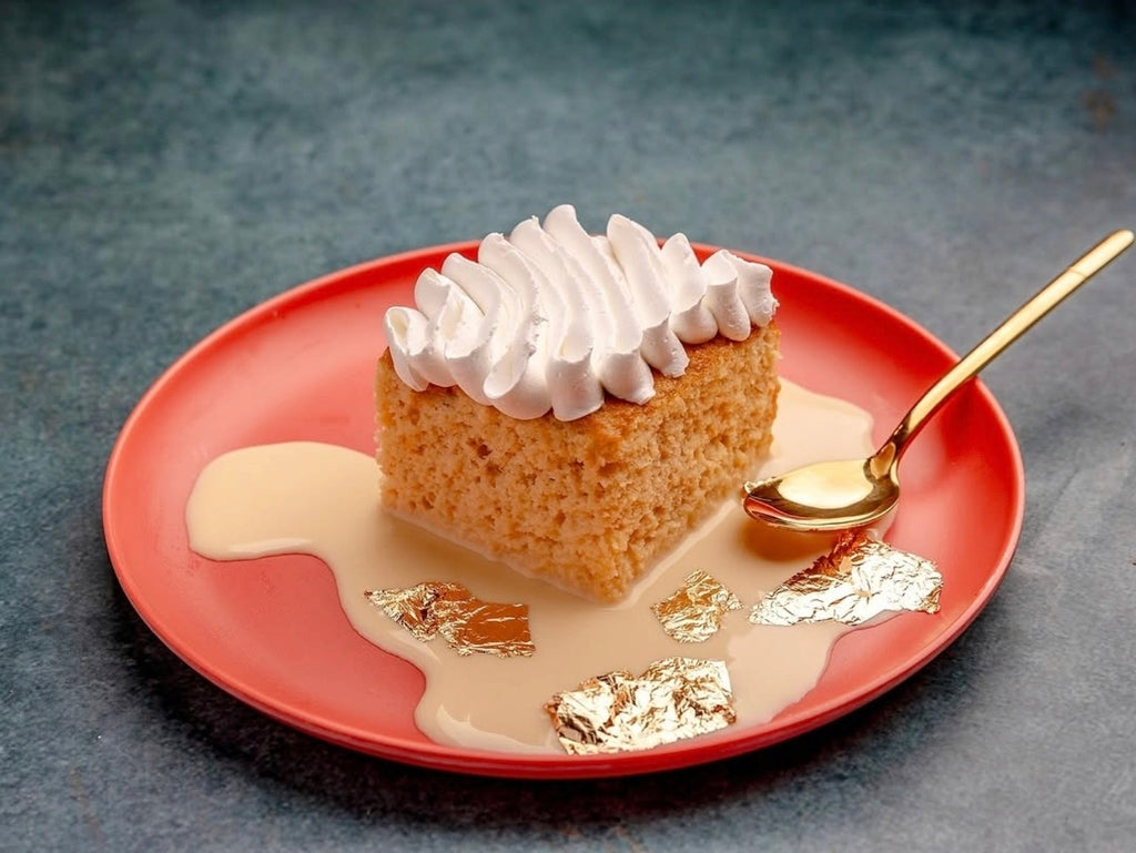 Porción de tres leches sin licor